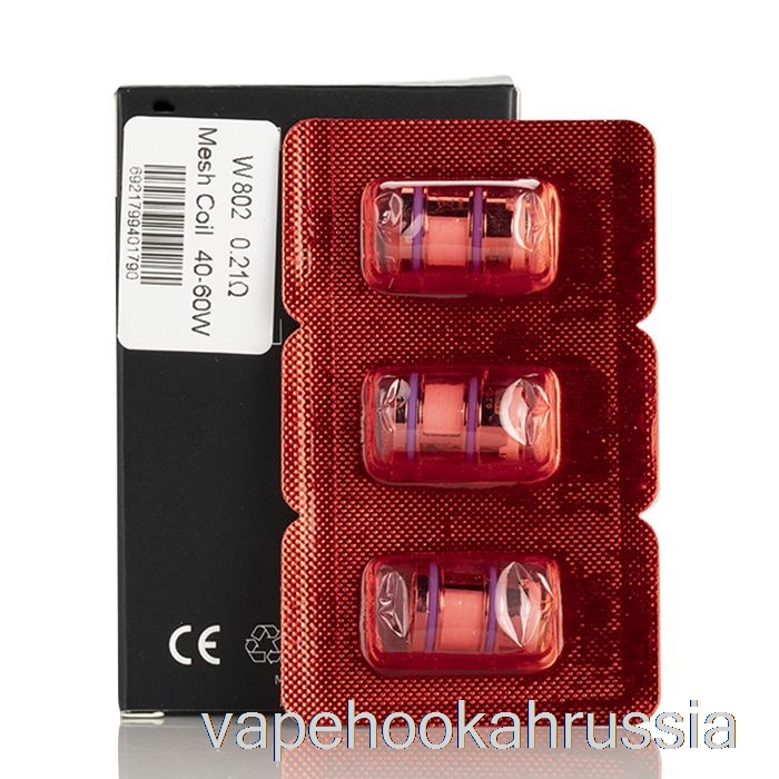 Vape Juice Hellvape X Wirice Launcher W8 Сменные катушки 0,21 Ом Сетчатые катушки W802